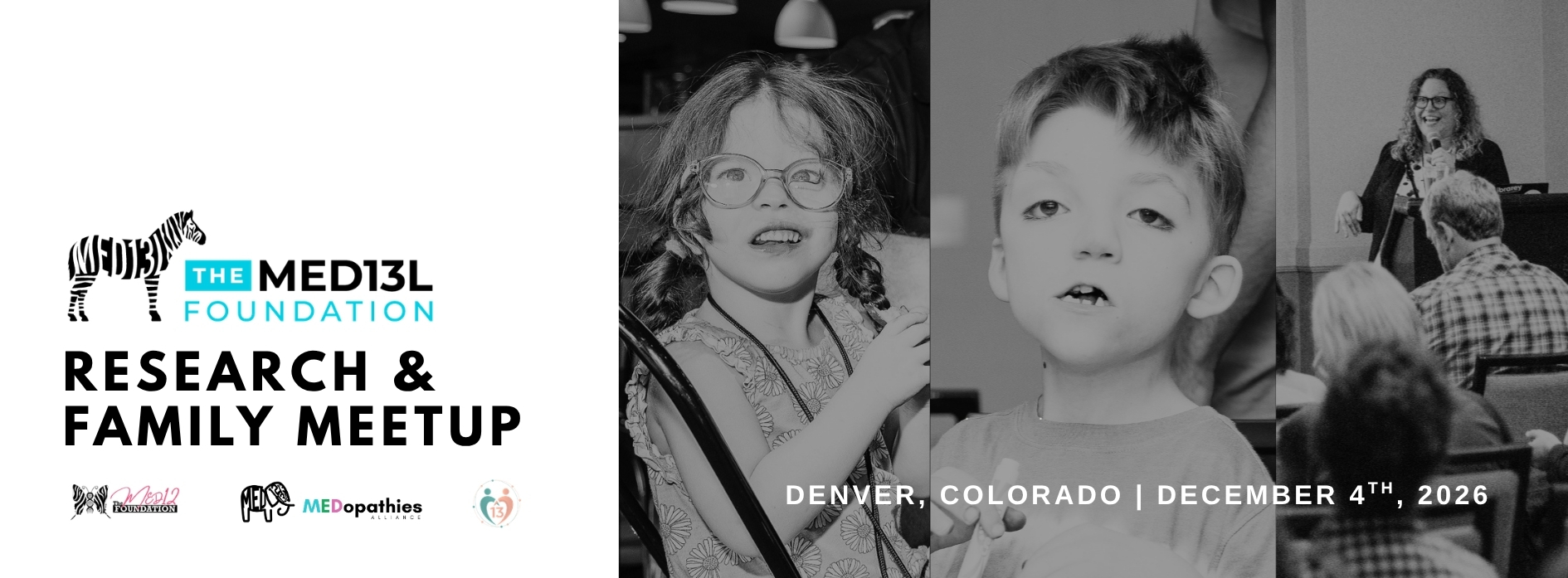 The MED13L Foundation Research & Family Meetup  & MEDopathies Alliance - Denver, Colorado 2026